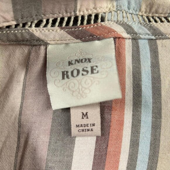 Rose striped shirt or dress - Picture 3 of 5